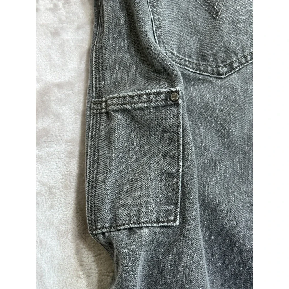 Levis 514 Jeans Mens 34x30 Gray Regular Fit Straight Utility Pockets Gorpcore